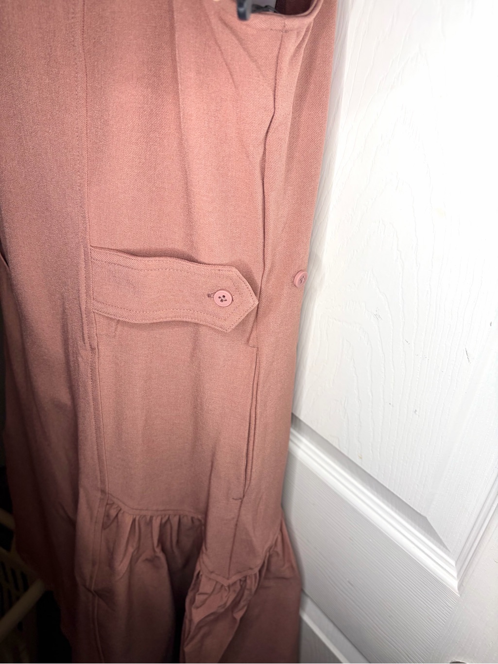 A. Putnam Womens Sleeveless Collared Mini Garden Dress Sport Dress Mauve M Nwt — image 5 of 8